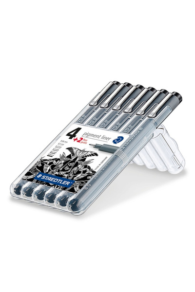 Staedtler Pisaki Pigment Liner 6 bucăți