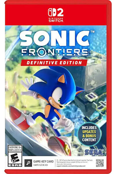 SEGA Sonic Frontiers Definitive Edition (Κάρτα Κλειδιού Παιχνιδιού) Switch 2 ...