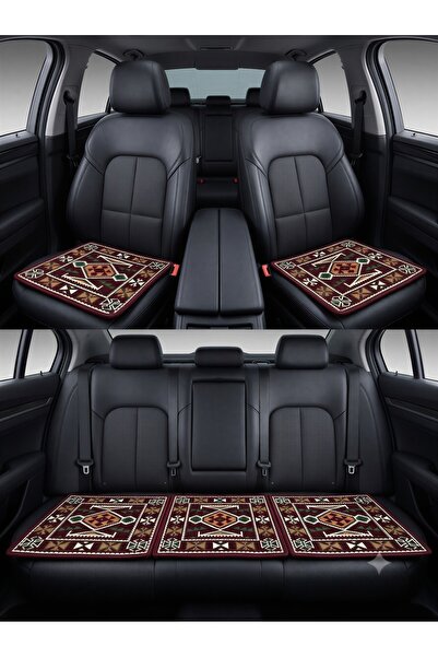 md home carpet Κάλυμμα καθίσματος αυτοκινήτου με σχέδιο κιλίμ ανατολίας, 3 τε...