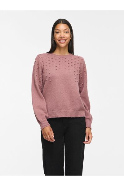 VILA Strickpullover VITULI Rundhals