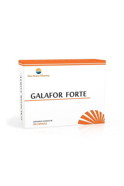 SUN WAVE PHARMA Galafor Forte 30cps