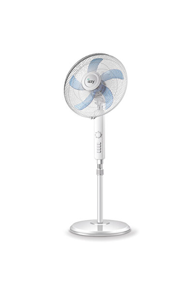 izzy Ανεμιστήρας Δαπέδου 16'' Λευκός IZ-9020 (223727)