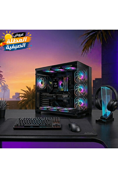 Setup جهاز كمبيوتر للألعاب يوفر معالج Ryzen مع بطاقة رسومات RTX 5060 بسعة 8 ج...