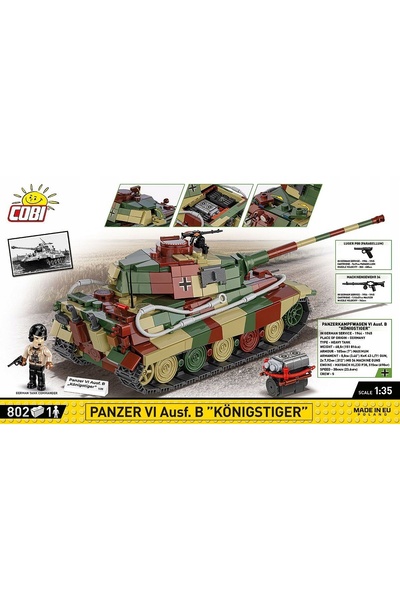 Cobian Colecția Istorică Panzer Vi Ausf. B Knigstiger