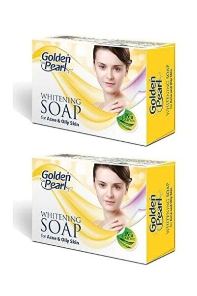 Golden pearl Skin Lightening Soap for Acne and Oily Skin - Pack of 2