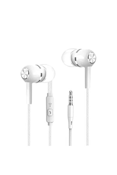 Choice8 white 1pc 1/2/3/4Pcs Universal 3.5mm Wired Headphones Sport Earbuds w...