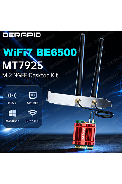 Choice WiFi 7 BT5.4 WiFi 7 BE6500 MT7925 Triple Band BT5.4 M.2 NGFF 6500Mbps ...