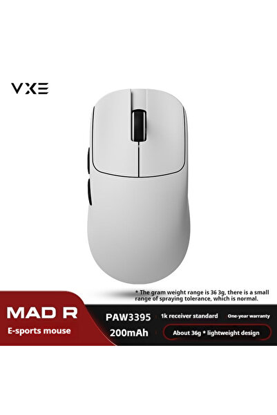 Choice8 MAD R white 1K VXE VGN MAD R Major Ultra-Lightweight Wireless Mouse E...