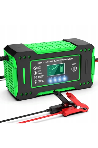 Renew Force Încărcător de baterii auto cu funcție automată de reparare, 12V 24V
