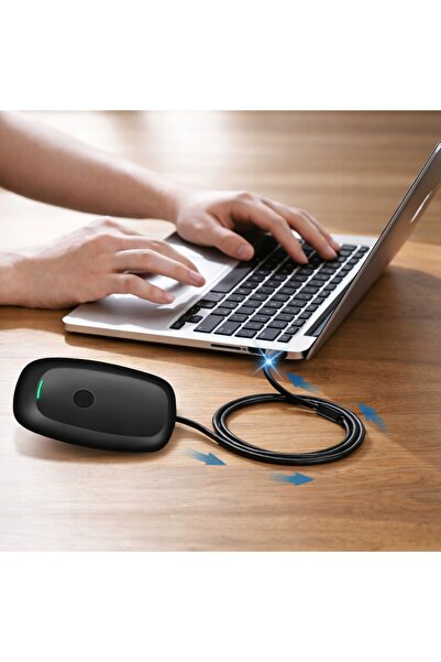 Renew Force ADAPTOR RECEPTOR WIRELESS PENTRU CONTROLER DE JOCURI USB PENTRU X...