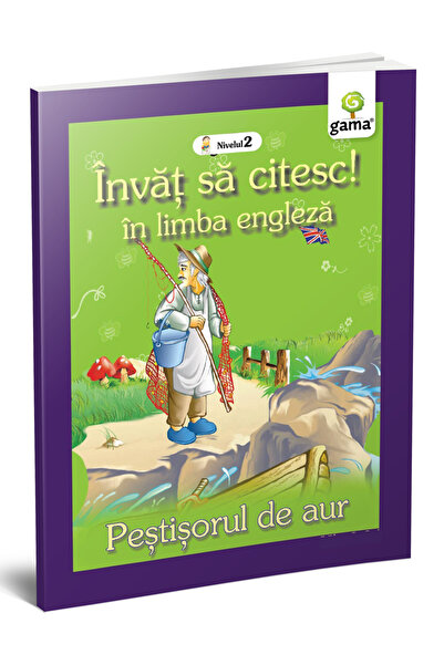 Editura Gama Învăț să citesc în engleză. Peștele de Aur