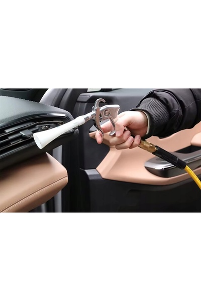 Renew Force Pistol de uscare cu aer, pistol de pulverizare pentru curățare au...