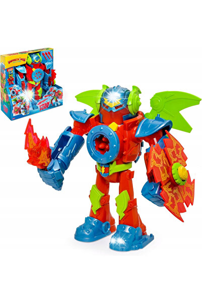 Magicbox ByStone Superthings Super Zings Set Titan Fury Figurină Robot Kid Fu...