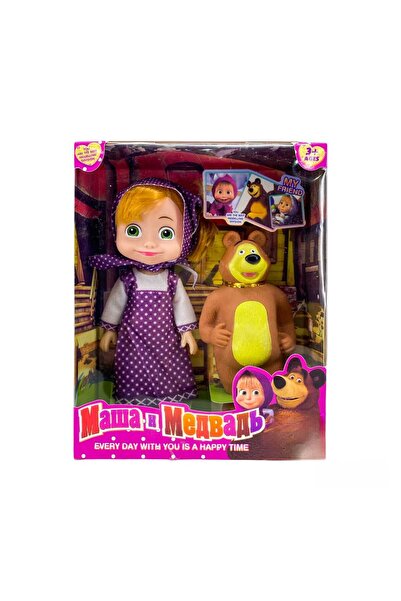Virtual Trend Set jucării Virtual Trend®, Masha și Ursul, Păpușă Masha cu roc...