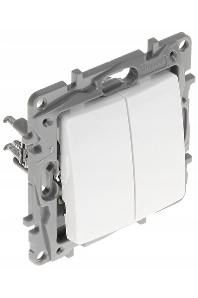 Legrand LE-764508 Niloe 230 V 6 A Comutator momentan cu butoane duble
