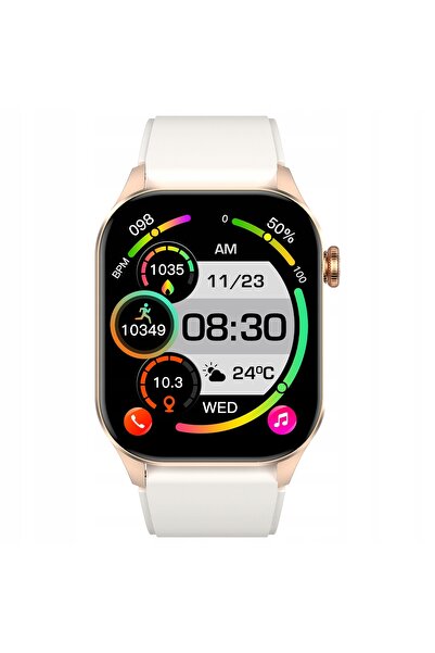NO BRAND Ceas inteligent jg smart jgs-js98 pentru femei, meniu polonez, auriu