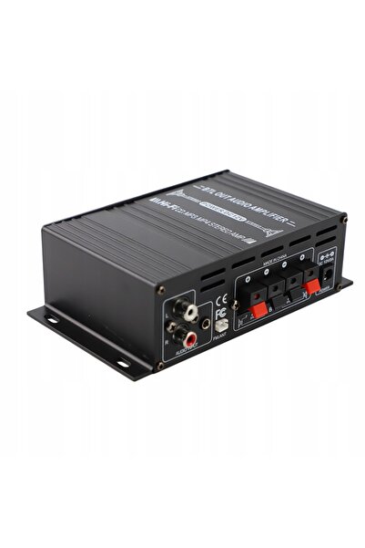 NO BRAND Amplificator portabil mini 12 V Bluetooth Stereo cu sunet de înaltă ...
