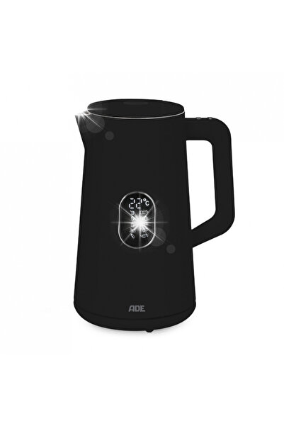 NO BRAND Fierbător electric cu reglare a temperaturii, pereți dubli, 1,5 l