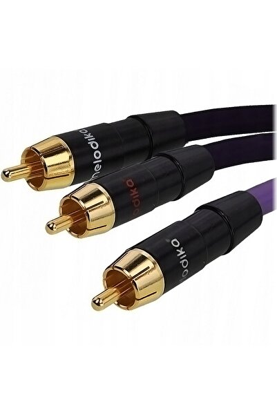 Melodika Cablu pentru Subwoofer Tip Y Cinch 2xRCA-RCA Mdswy15 - 1,5m