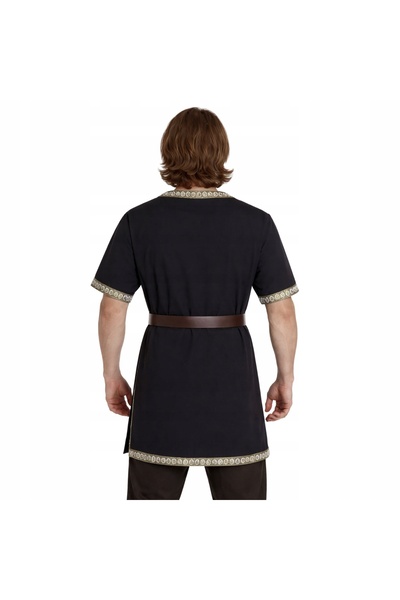 NO BRAND Cămașă Medievală Cavaler Șef Viking Uniformă de Războinic XL XXL