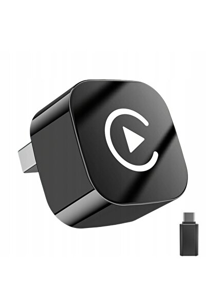 NO BRAND Adaptor CarPlay Android Auto Plug and Play, cutie inteligentă wireless