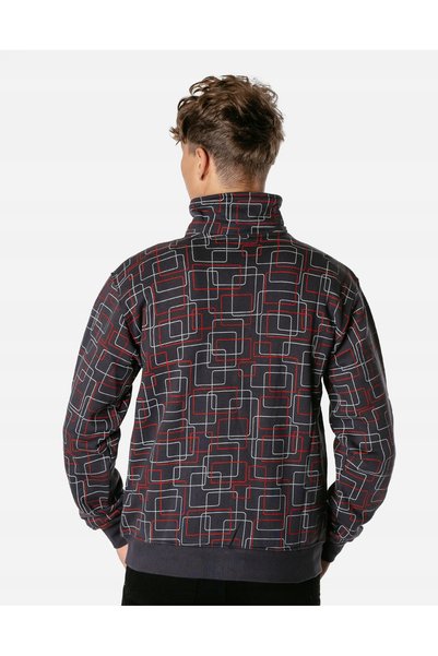 NO BRAND Hanorac sport călduros pentru bărbați, din bumbac, cu fermoar 7497 R m