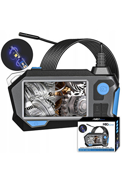 MBG line Cameră de inspecție cu cap mobil 360 °   Endoscop Boroscop IP67 pent...