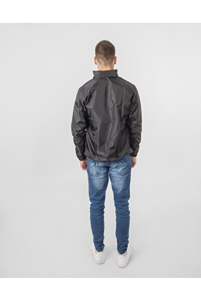 NO BRAND Geacă subțire mare pentru bărbați, de tranziție, tip windbreaker ușo...