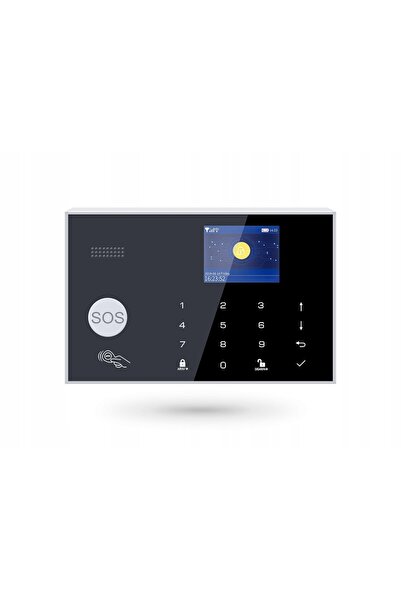 OnShoping Alarmă wireless LCD 2.4' GSM WiFi Tuya Smart în Polonia + 4Xpir