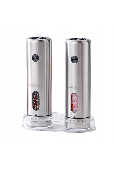 NO BRAND Webber 60 g Argintiu Metalic Polizor Electric Set de 2 Bucăți