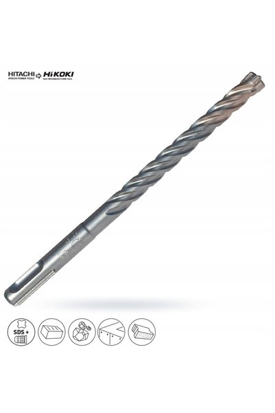 HiKOKI - Hitachi Hikoki 25x400/450mm SDS-Plus Burghiu de beton cu patru canel...