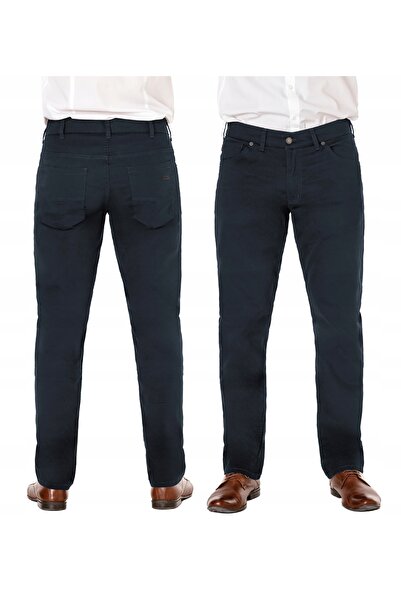 NO BRAND Pantaloni eleganți slim pentru bărbați înalți Hunter 610/16 34/36