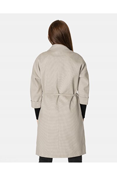 NO BRAND Palton lung elegant de damă, tip trench, supradimensionat, pentru pr...