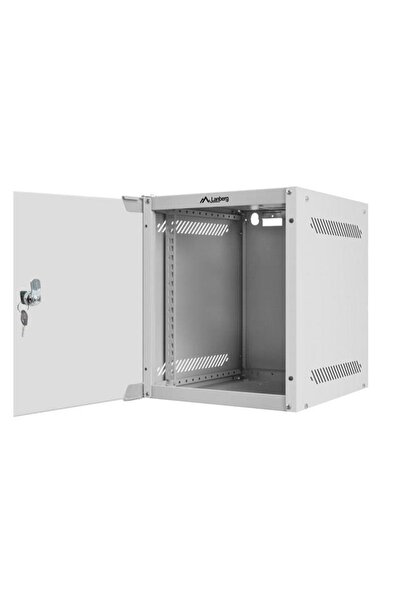 NO BRAND Dulap rack Lanberg cu ușă de sticlă, 10 "6U/310mm, Gri (Wf10-2306-10S)
