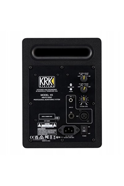 NO BRAND Krk Kreate 5 Monitor de studio Negru, Boxă de studio, Boxă monitor p...