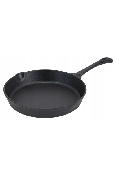 NO BRAND Set de 3 tigăi adânci din fontă neagră Krisberg 20/25/30 cm
