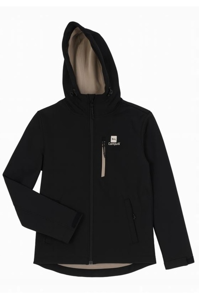 NO BRAND Geacă de damă cu glugă Softshell, esențială pentru campus, mărimea M