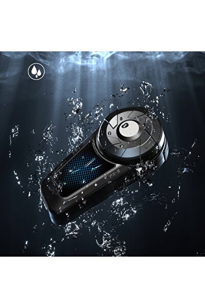 NO BRAND Fodsports fx-s set interfon motocicletă Bluetooth 5.4 pentru 2 perso...