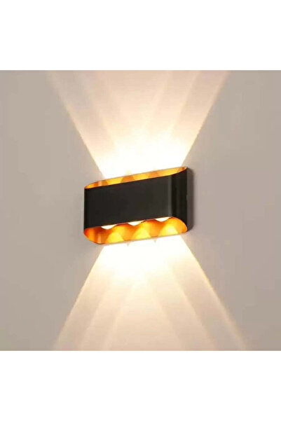 iTin Aplică LED Exterior Emmitt 6W Auriu Negru