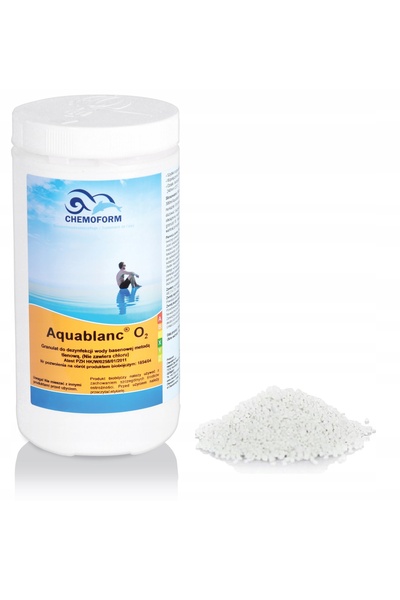 NO BRAND Oxigen activ AQUABLANC A+O2 2x1kg Chimie pentru piscine Jacuzzi Fără...
