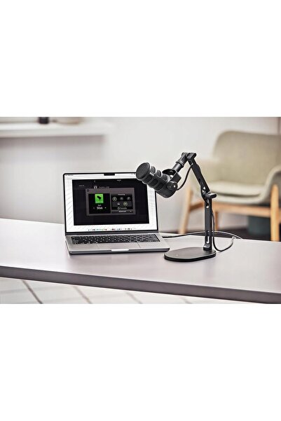 NO BRAND Microfon dinamic profesional USB/XLR pentru podcasting și streaming