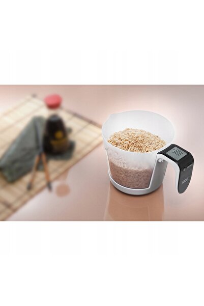 ADE Cântar electronic de bucătărie cu cană de măsurare, până la 3 kg