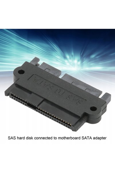 NO BRAND Adaptor convertor de la SAS la port SATA pentru placă cu 15 pini