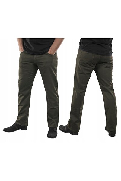 NO BRAND Pantaloni bărbați 100% bumbac, croială dreaptă, blugi Hunter 610/30/...