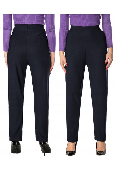 NO BRAND Pantaloni de damă călduroși, groși, eleganți, căptușiți cu fleece, d...