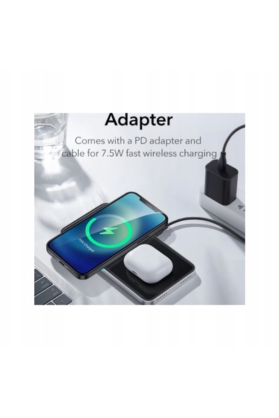 NO BRAND Esr Halolock Încărcător magnetic prin inducție USB-C de 10W pentru i...