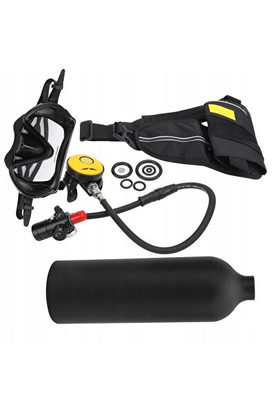 NO BRAND SET DE SCUBA DIVING MINI CU BUTELIE DE 1L, CU MUȘTIUC DIN PC ȘI CURE...