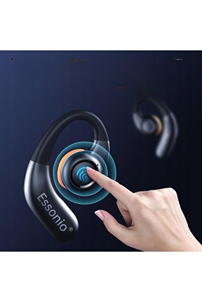 NO BRAND Căști wireless Bluetooth cu conducție osoasă pentru sport și alergar...