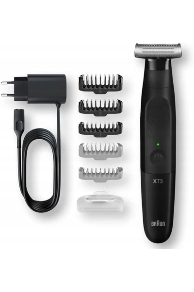 NO BRAND Aparat de ras și tuns BRAUN XT3-100 pentru bărbați, corp și barbă, u...