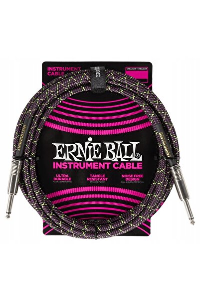 NO BRAND Cablu de chitară Ernie Ball 6431 (5.49m)